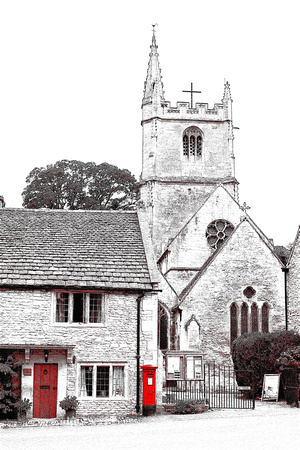 Church in Castle Coombe
